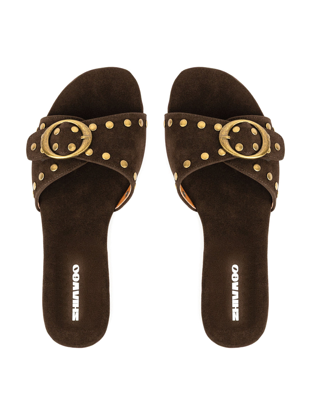 Zhivago Women Women Summer Slides Vee Brown