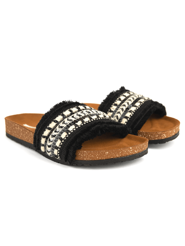 Zhivago Women Women Summer Slides Viva Black