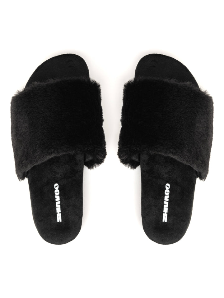 Zhivago Women Women Winter Slides Blanca Black