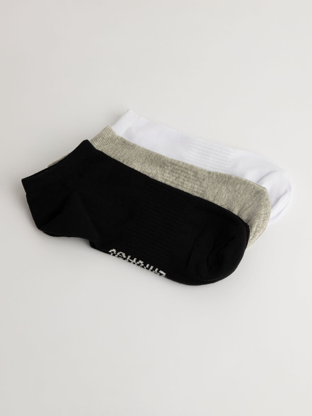 Zhivago Women Women Winter Slides Essential Core Colors Low-Cut Sock Set – 3 Pack