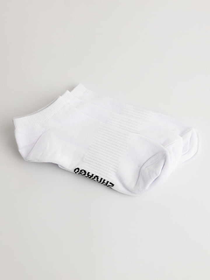 Zhivago Women Women Winter Slides Essential White Low-Cut Sock Set – 3 Pack