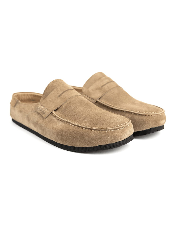 Zhivago Women Women Winter Slides Lenn Beige - Genuine Leather