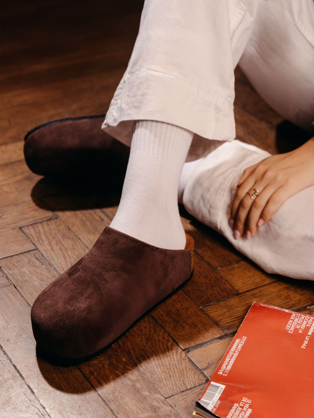 Zhivago Women Women Winter Slides Lume Brown Platform