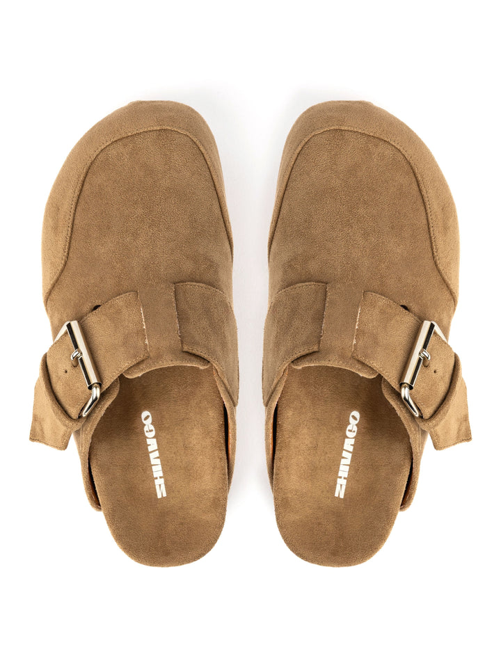 Zhivago Women Women Winter Slides Milo Beige Platform