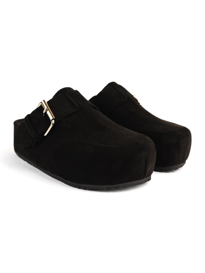 Zhivago Women Women Winter Slides Milo Black Platform