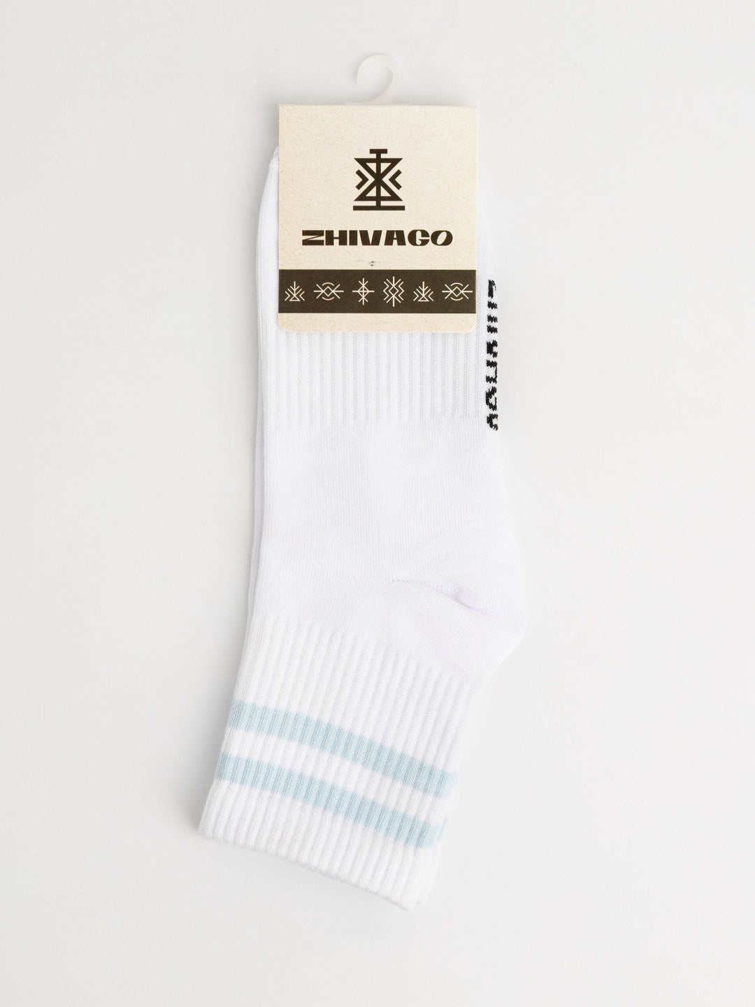 Zhivago Women Women Winter Slides Minimalist Sky Quarter Socks