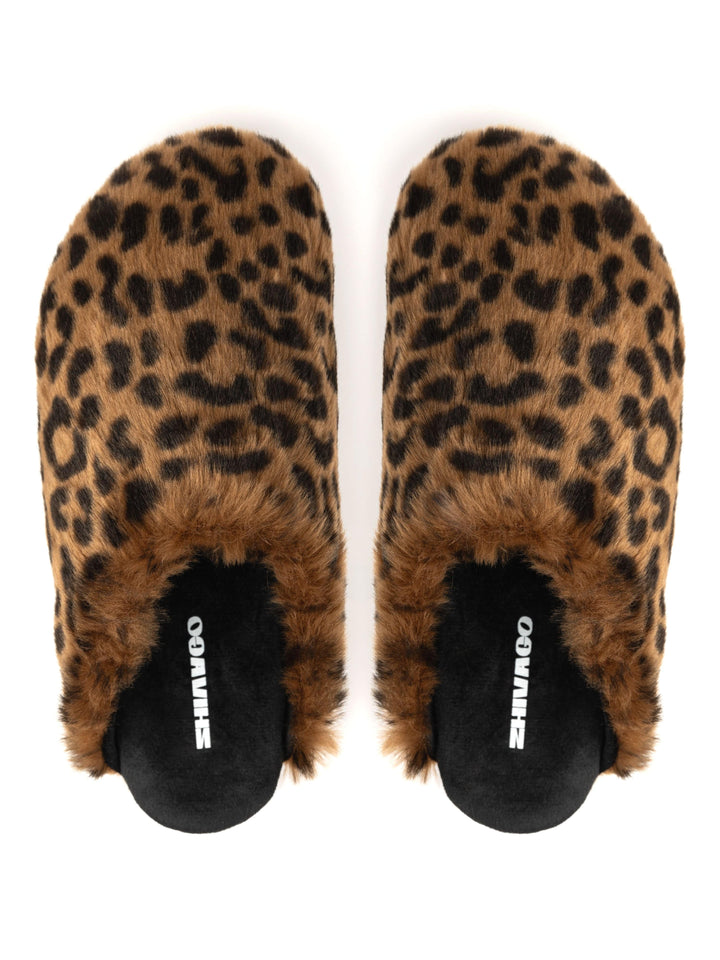 Zhivago Women Women Winter Slides Panta Leopard