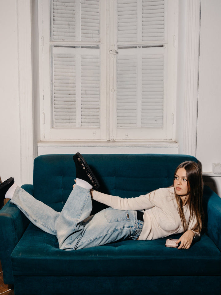 Zhivago Women Women Winter Slides Revo Black