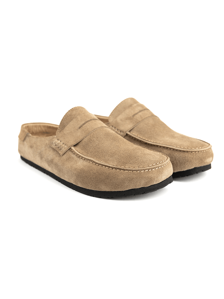 Zhivago Women Women Winter Slides Terra Beige - Genuine Leather