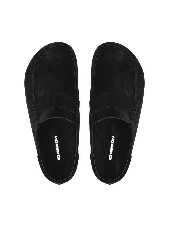 Zhivago Women Women Winter Slides Terra Black- Genuine Leather