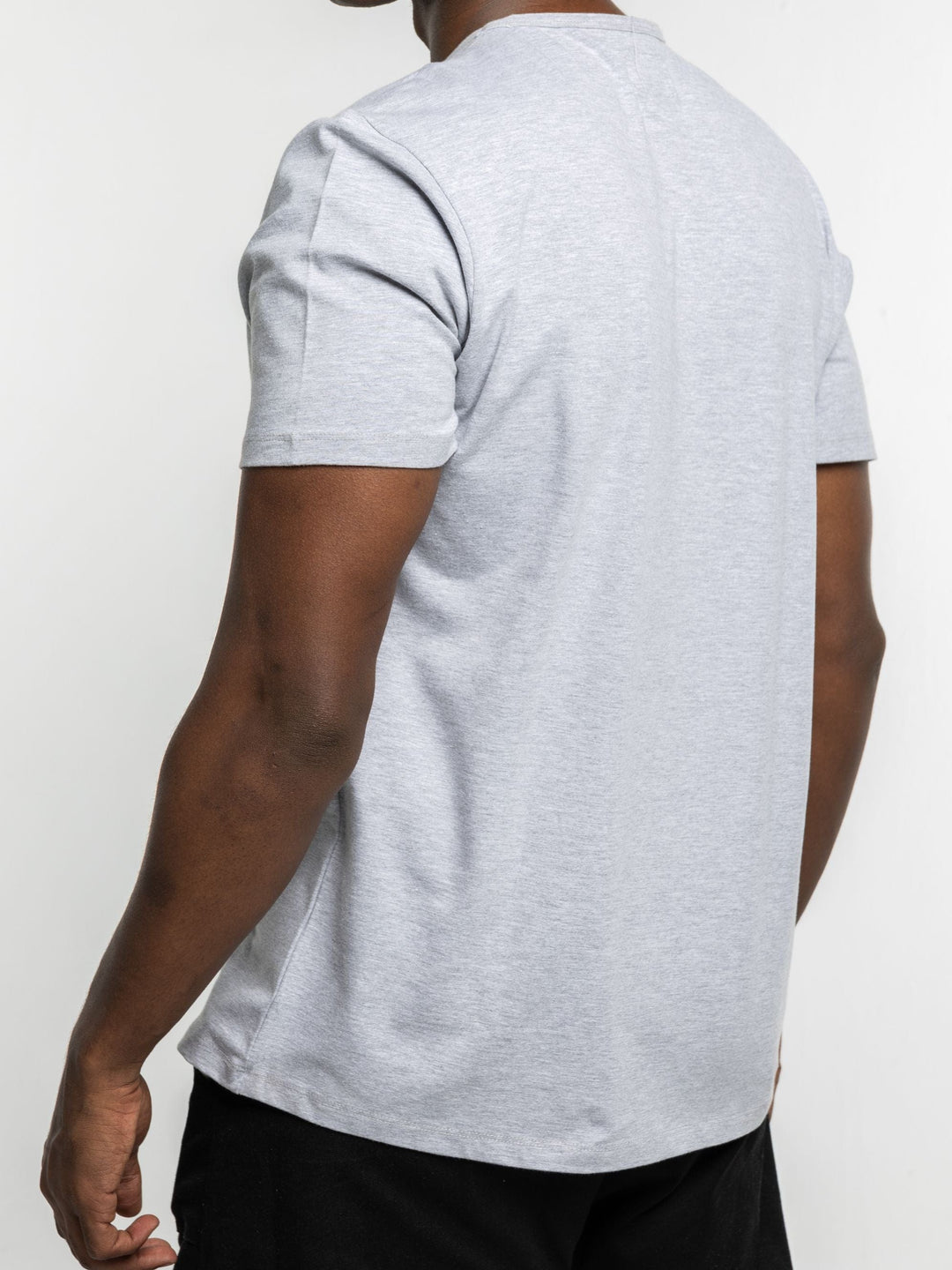 Zhivago x Nuuk Men T-shirt Grey Straight Hem T-Shirt: SLS Comfort