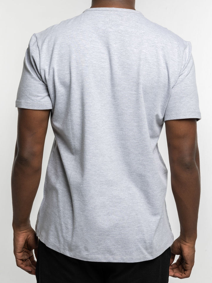 Zhivago x Nuuk Men T-shirt Grey Straight Hem T-Shirt: SLS Comfort