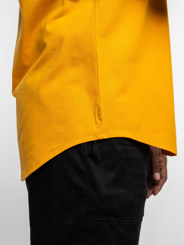 Zhivago x Nuuk Men T-shirt Orange Curved Hem T-Shirt: SLS Comfort